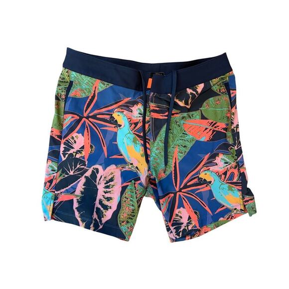 RHONE Other - Rhone tropical print swim trunks